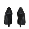 Chanel Black Suede Cap Toe Pumps Size 8.5 | EU 38.5 - Love that Bag etc - Preowned Authentic Designer Handbags & Preloved Fashions