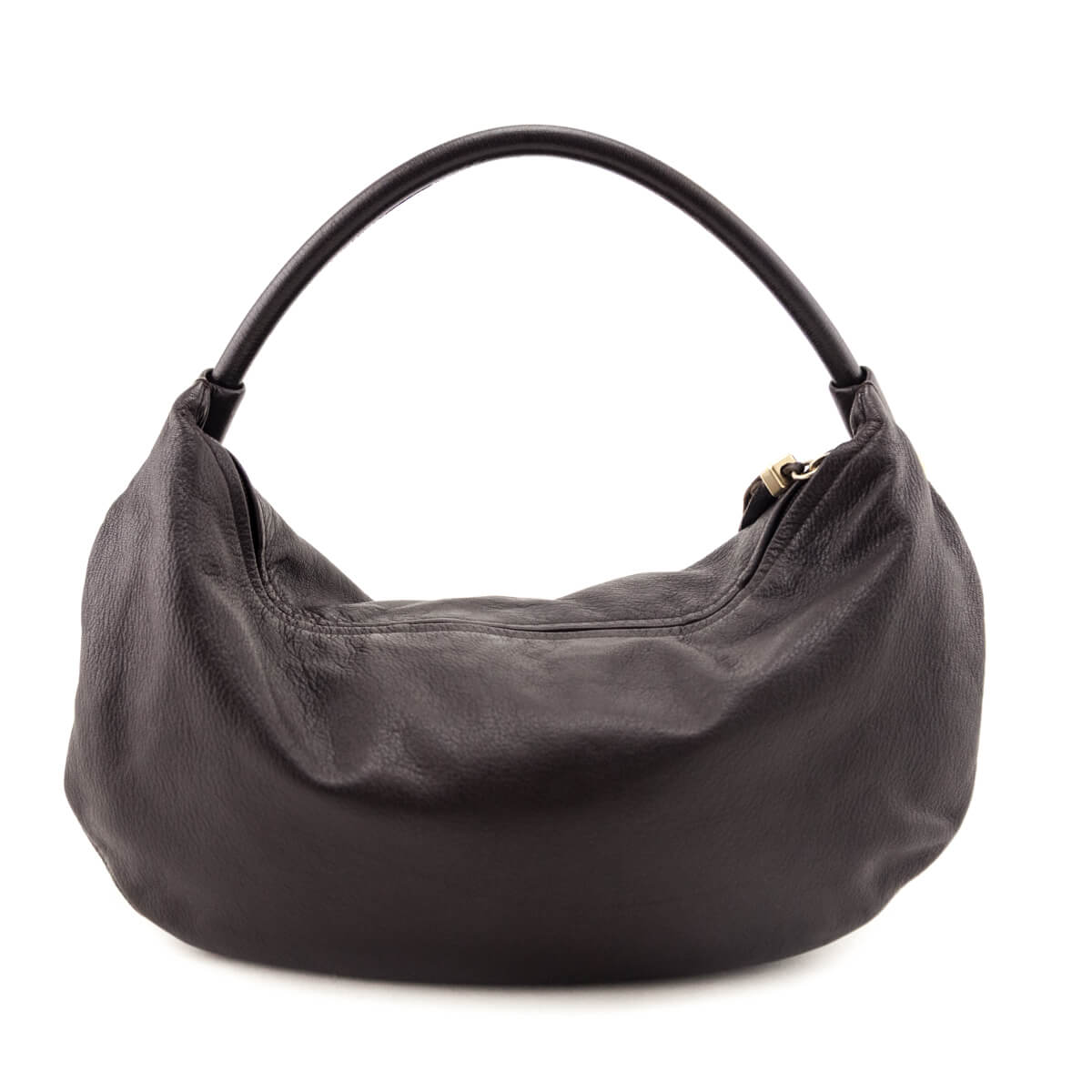 Chanel Brown Calfskin CC Dice Hobo Bag - Love that Bag etc - Preowned Authentic Designer Handbags & Preloved Fashions
