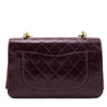Chanel Burgundy Calfskin Quilted Small Straight Lined Flap Bag - Love that Bag etc - Preowned Authentic Designer Handbags & Preloved Fashions