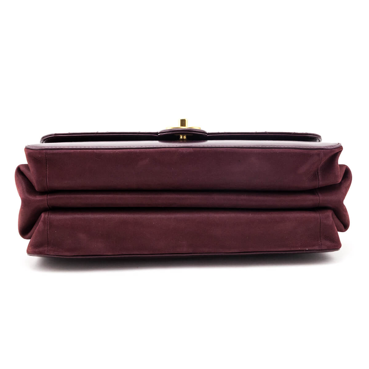 Chanel Burgundy Calfskin Quilted Small Straight Lined Flap Bag - Love that Bag etc - Preowned Authentic Designer Handbags & Preloved Fashions