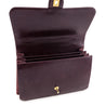 Chanel Burgundy Calfskin Quilted Small Straight Lined Flap Bag - Love that Bag etc - Preowned Authentic Designer Handbags & Preloved Fashions