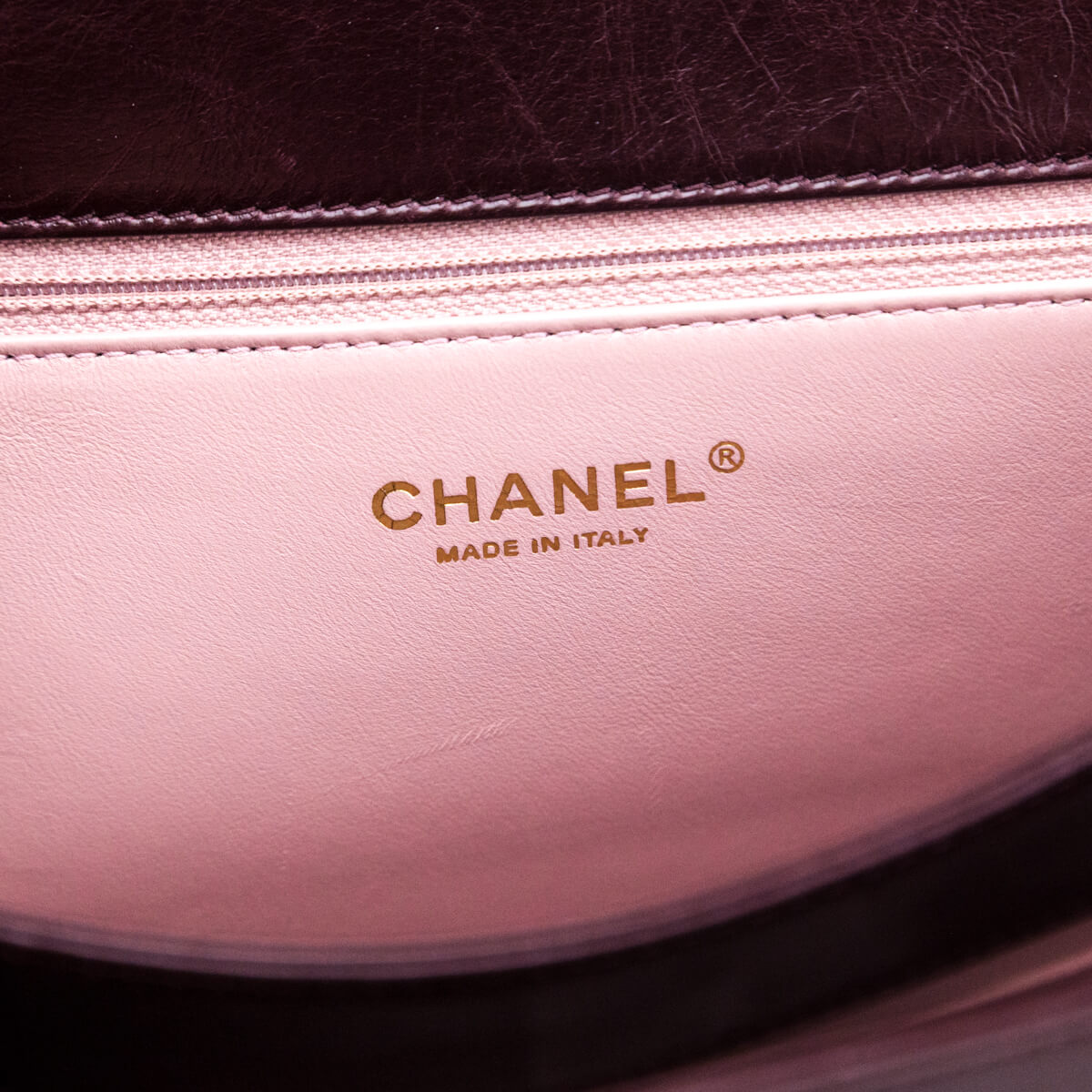 Chanel Burgundy Calfskin Quilted Small Straight Lined Flap Bag - Love that Bag etc - Preowned Authentic Designer Handbags & Preloved Fashions