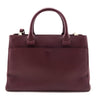 Chanel Burgundy Grained Calfskin Small Neo Executive Shopper Tote - Love that Bag etc - Preowned Authentic Designer Handbags & Preloved Fashions