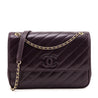 Chanel Burgundy Lambskin Quilted Coco Vintage Jumbo Flap - Love that Bag etc - Preowned Authentic Designer Handbags & Preloved Fashions