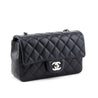 Chanel Deep Navy Lambskin Quilted Mini Rectangular Flap - Love that Bag etc - Preowned Authentic Designer Handbags & Preloved Fashions