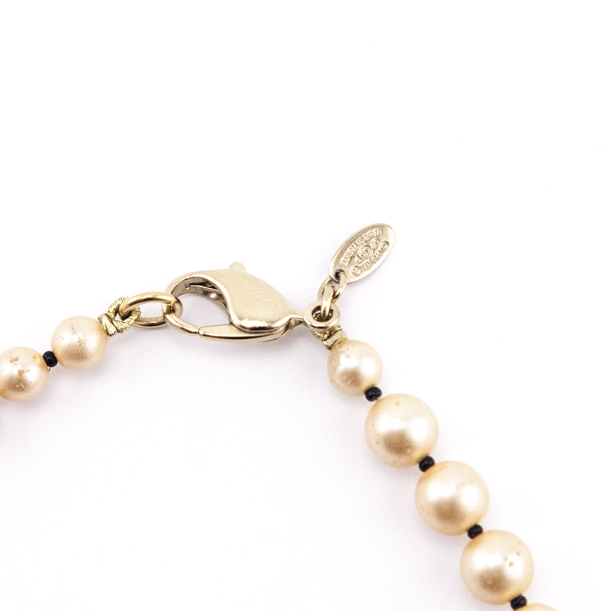 Chanel Faux Pearl Coco 2007 Necklace