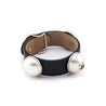 Chanel Faux Pearl & Black Leather Wrap Bracelet - Love that Bag etc - Preowned Authentic Designer Handbags & Preloved Fashions