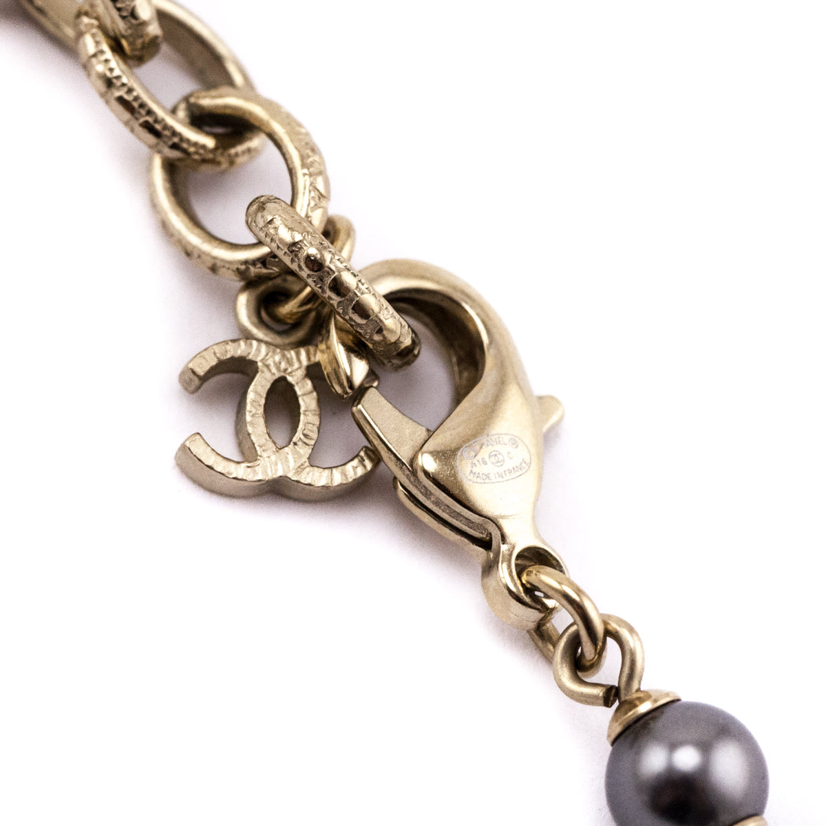 Chanel Faux Pearl & Crystal Butterfly CC 2016 Necklace - Love that Bag etc - Preowned Authentic Designer Handbags & Preloved Fashions