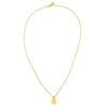 Chanel Gold Strass Heart Pendant Necklace - Love that Bag etc - Preowned Authentic Designer Handbags & Preloved Fashions