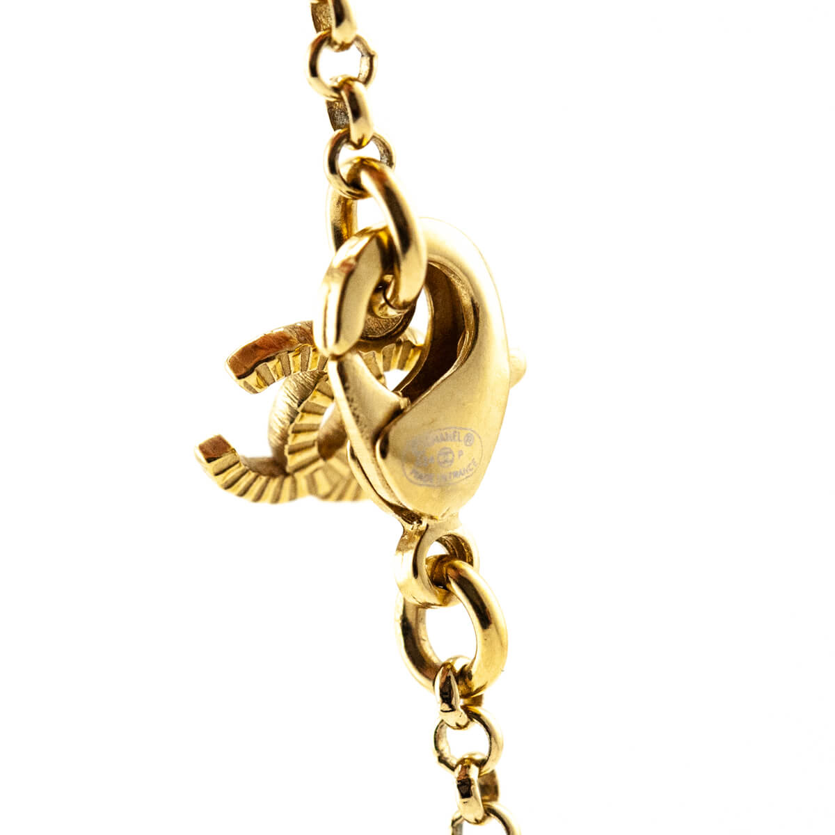 Chanel Gold Strass Heart Pendant Necklace - Love that Bag etc - Preowned Authentic Designer Handbags & Preloved Fashions