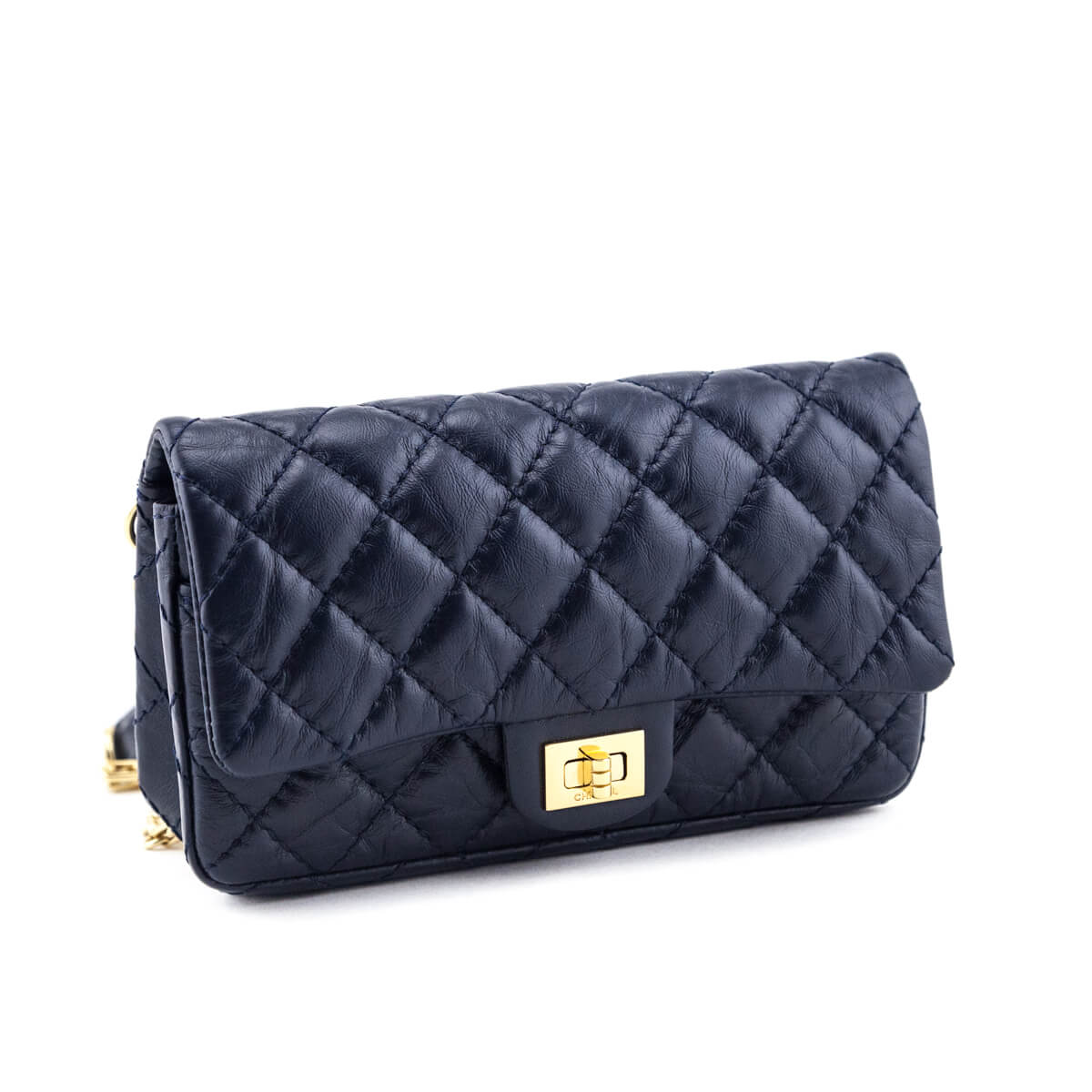 Chanel Marine Quilted Aged Calfskin Reissue Belt Bag Chanel