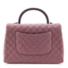 Chanel Mauve Caviar & Lizard Quilted Medium Coco Handle Flap Bag - Love that Bag etc - Preowned Authentic Designer Handbags & Preloved Fashions