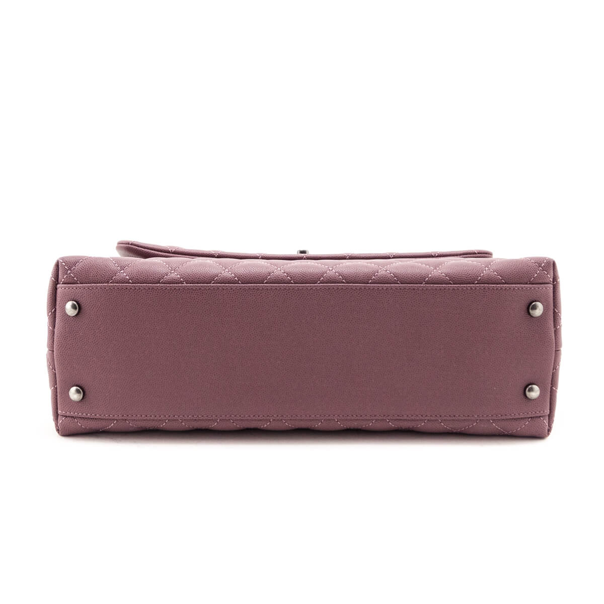 Chanel Mauve Caviar & Lizard Quilted Medium Coco Handle Flap Bag - Love that Bag etc - Preowned Authentic Designer Handbags & Preloved Fashions