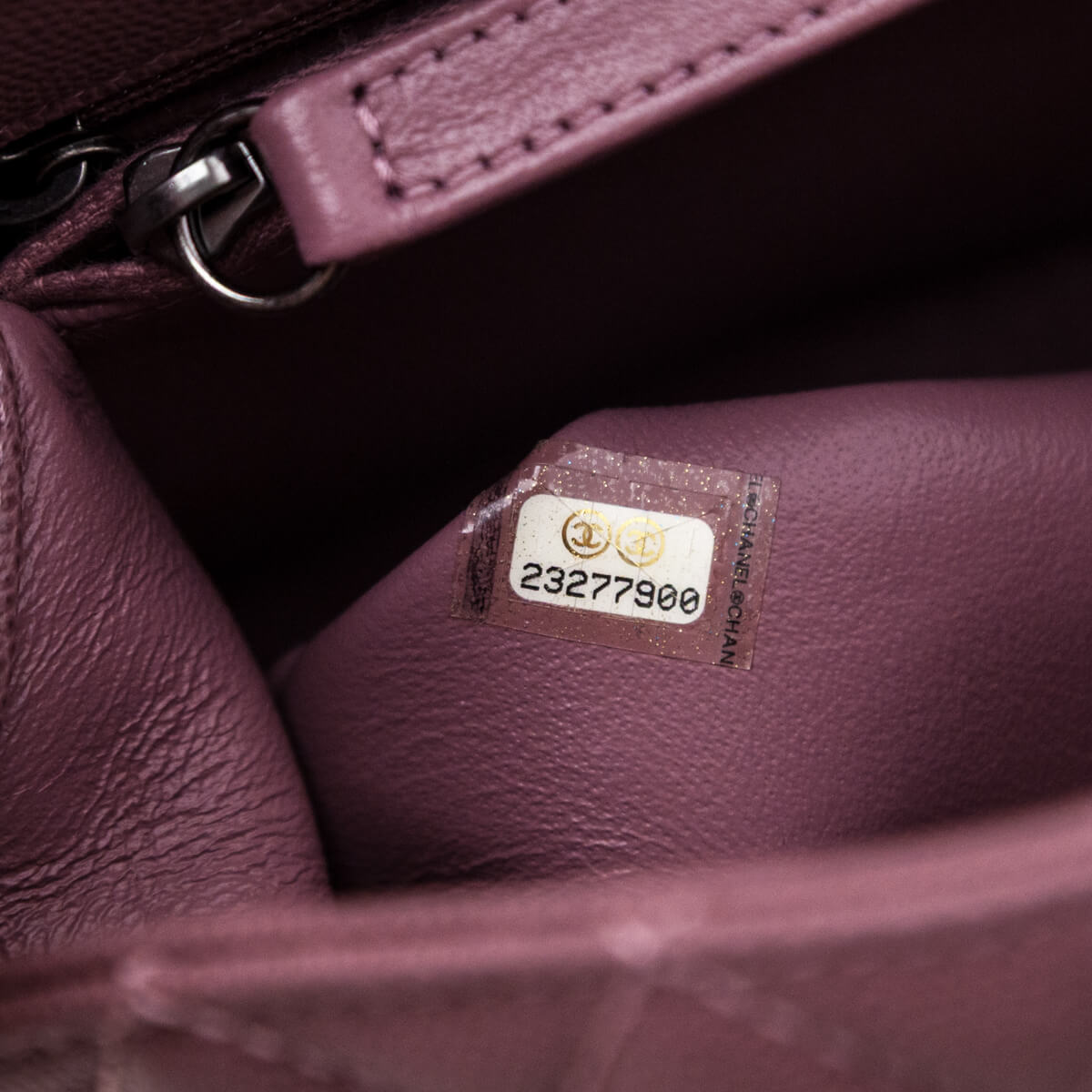 Chanel Mauve Caviar & Lizard Quilted Medium Coco Handle Flap Bag - Love that Bag etc - Preowned Authentic Designer Handbags & Preloved Fashions