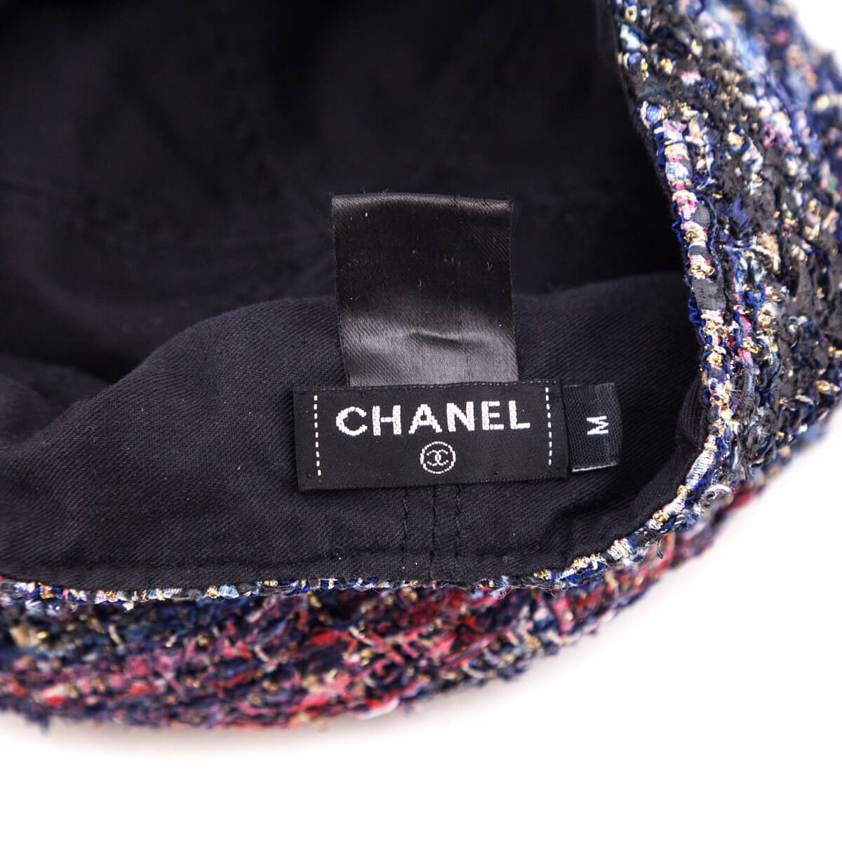 Chanel Multicolored Tweed Newsboy Cap Size Medium - Love that Bag etc - Preowned Authentic Designer Handbags & Preloved Fashions