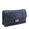 Chanel Navy Calfskin CC Crave Reissue Jumbo Flap Bag - Love that Bag etc - Preowned Authentic Designer Handbags & Preloved Fashions