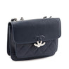 Chanel Navy Caviar Quilted CC Box Flap - Love that Bag etc - Preowned Authentic Designer Handbags & Preloved Fashions