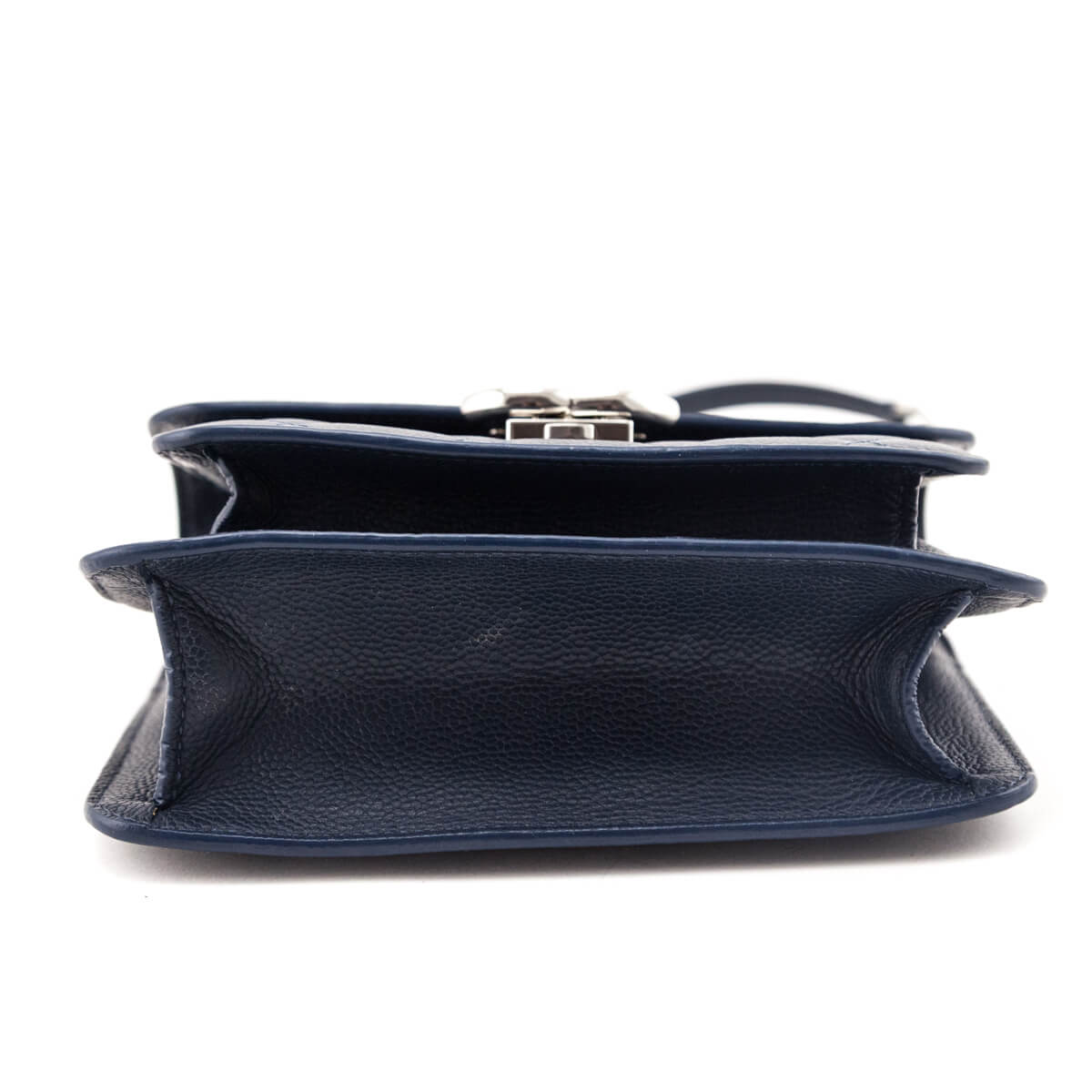 Chanel Navy Caviar Quilted CC Box Flap - Love that Bag etc - Preowned Authentic Designer Handbags & Preloved Fashions