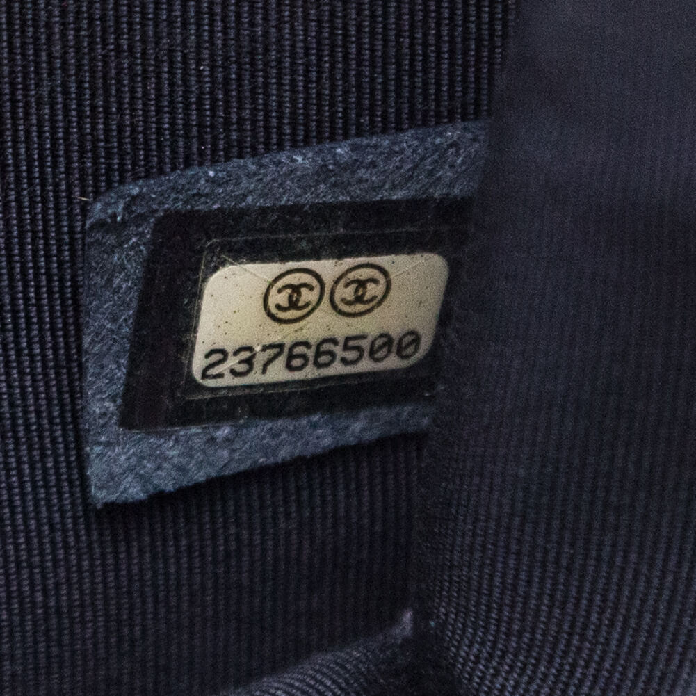 Chanel Navy Caviar Quilted CC Box Flap - Love that Bag etc - Preowned Authentic Designer Handbags & Preloved Fashions