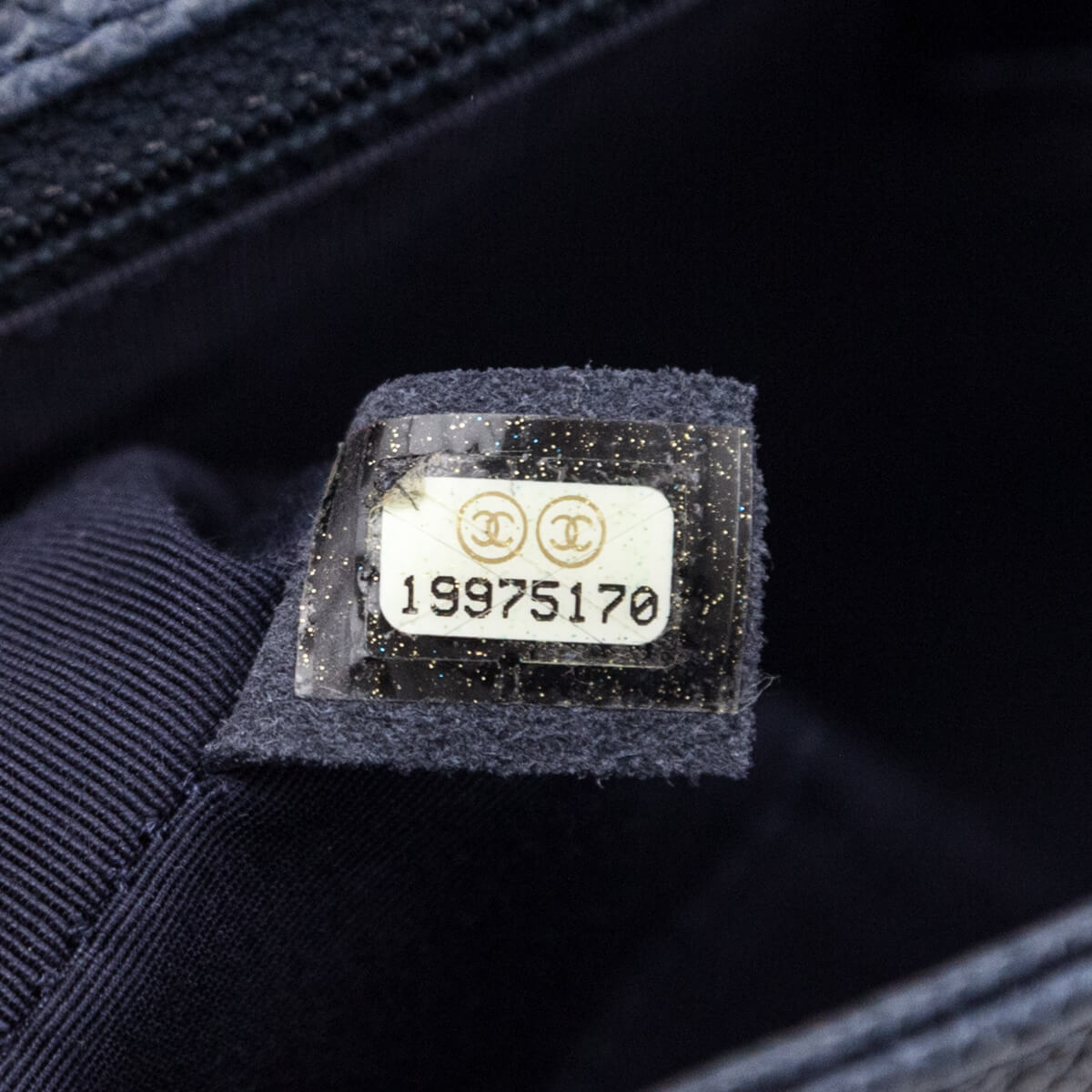 Chanel Navy Caviar Quilted New Medium Boy Flap Bag - Love that Bag etc - Preowned Authentic Designer Handbags & Preloved Fashions