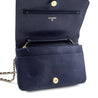 Chanel Navy Sheepskin Mademoiselle Wallet on Chain Bag - Love that Bag etc - Preowned Authentic Designer Handbags & Preloved Fashions