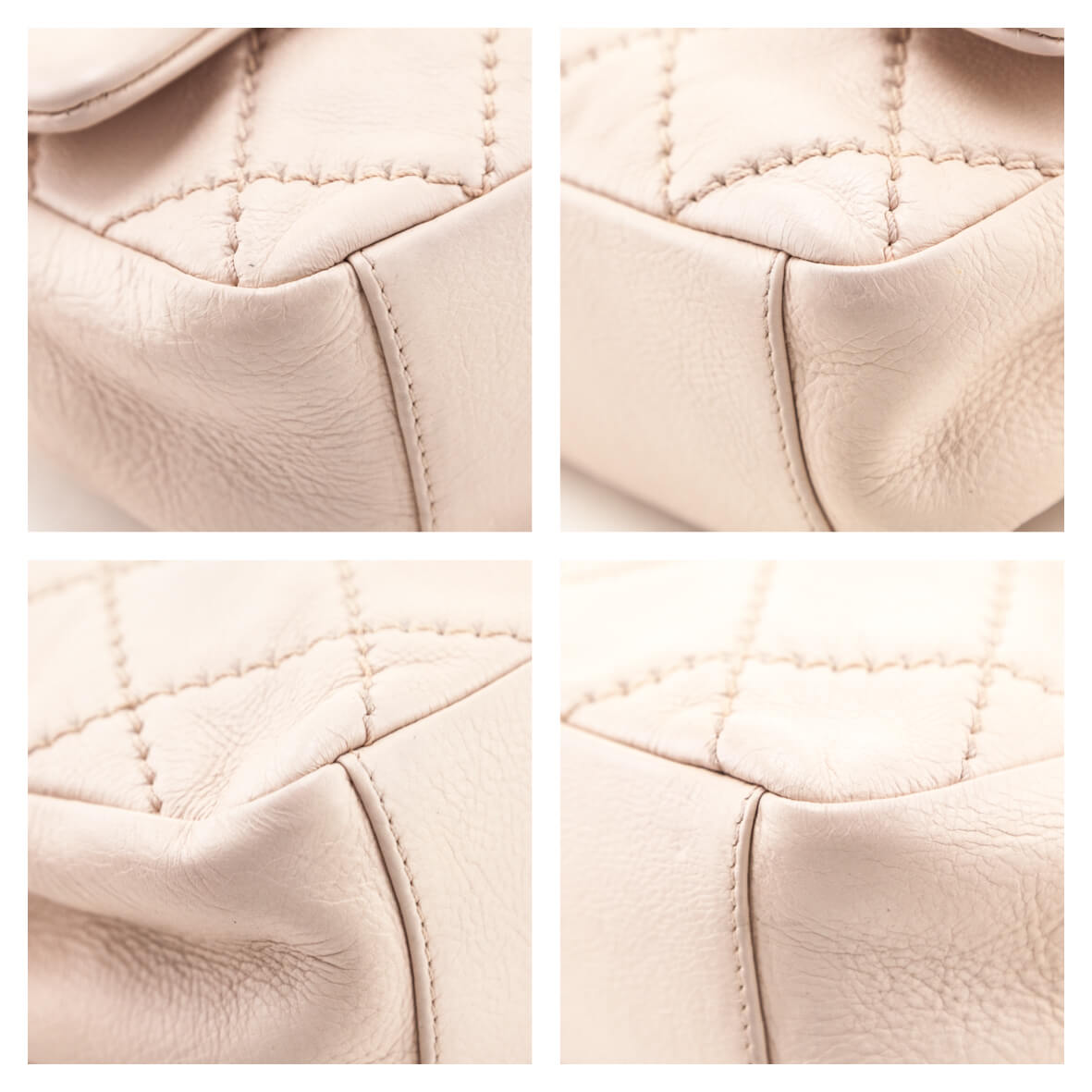 Chanel Pale Pink Calfskin Stitched Medium Urban Day Flap Bag - Love that Bag etc - Preowned Authentic Designer Handbags & Preloved Fashions