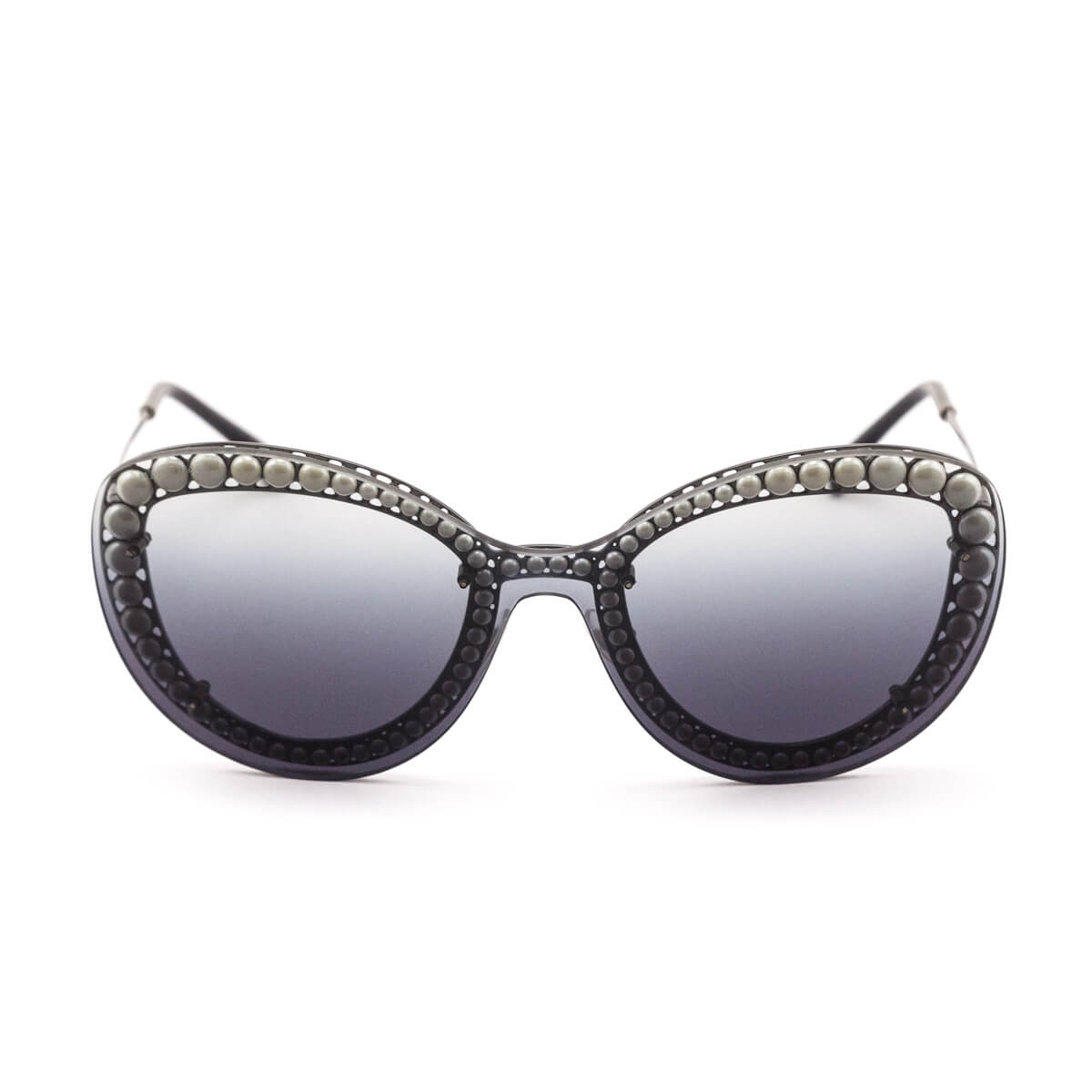Chanel Pearl Embellished Cat-Eye Sunglasses - Love that Bag etc - Preowned Authentic Designer Handbags & Preloved Fashions