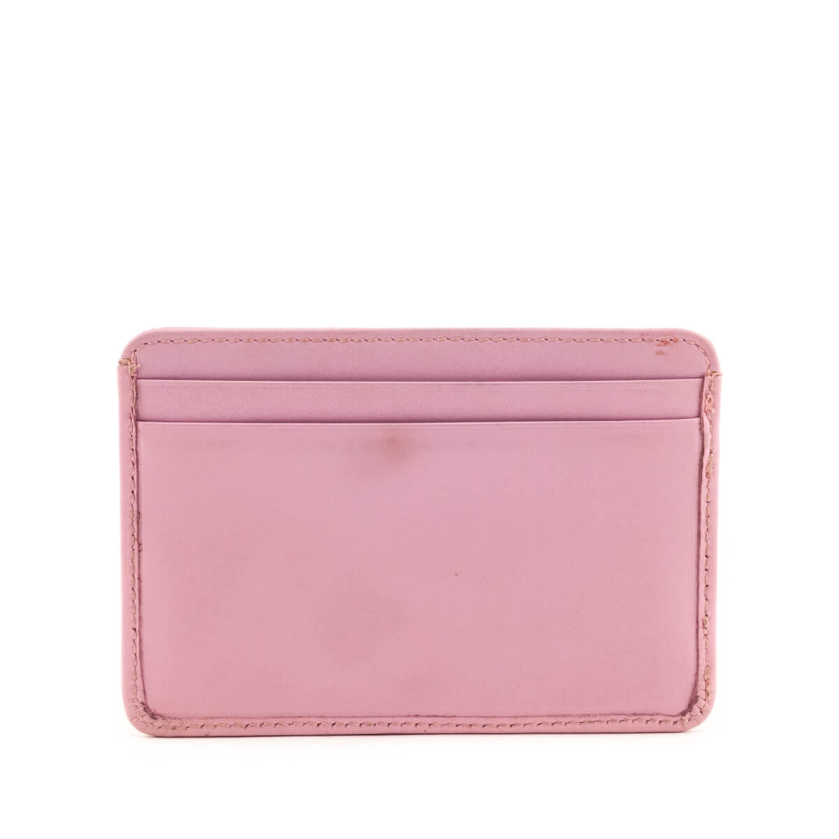 Chanel Pink Leather Ligne Cambon Cardholder - Love that Bag etc - Preowned Authentic Designer Handbags & Preloved Fashions