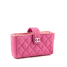 Chanel Pink Caviar O-Phone Card Holder - Love that Bag etc - Preowned Authentic Designer Handbags & Preloved Fashions