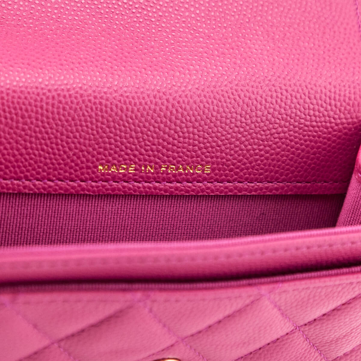 Chanel Pink Quilted Caviar Flap Card Holder - Love that Bag etc - Preowned Authentic Designer Handbags & Preloved Fashions