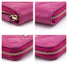 Chanel Pink Quilted Caviar Zip Around Coin Purse Wallet - Love that Bag etc - Preowned Authentic Designer Handbags & Preloved Fashions