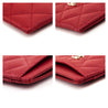 Chanel Red Caviar Quilted Card Holder - Love that Bag etc - Preowned Authentic Designer Handbags & Preloved Fashions