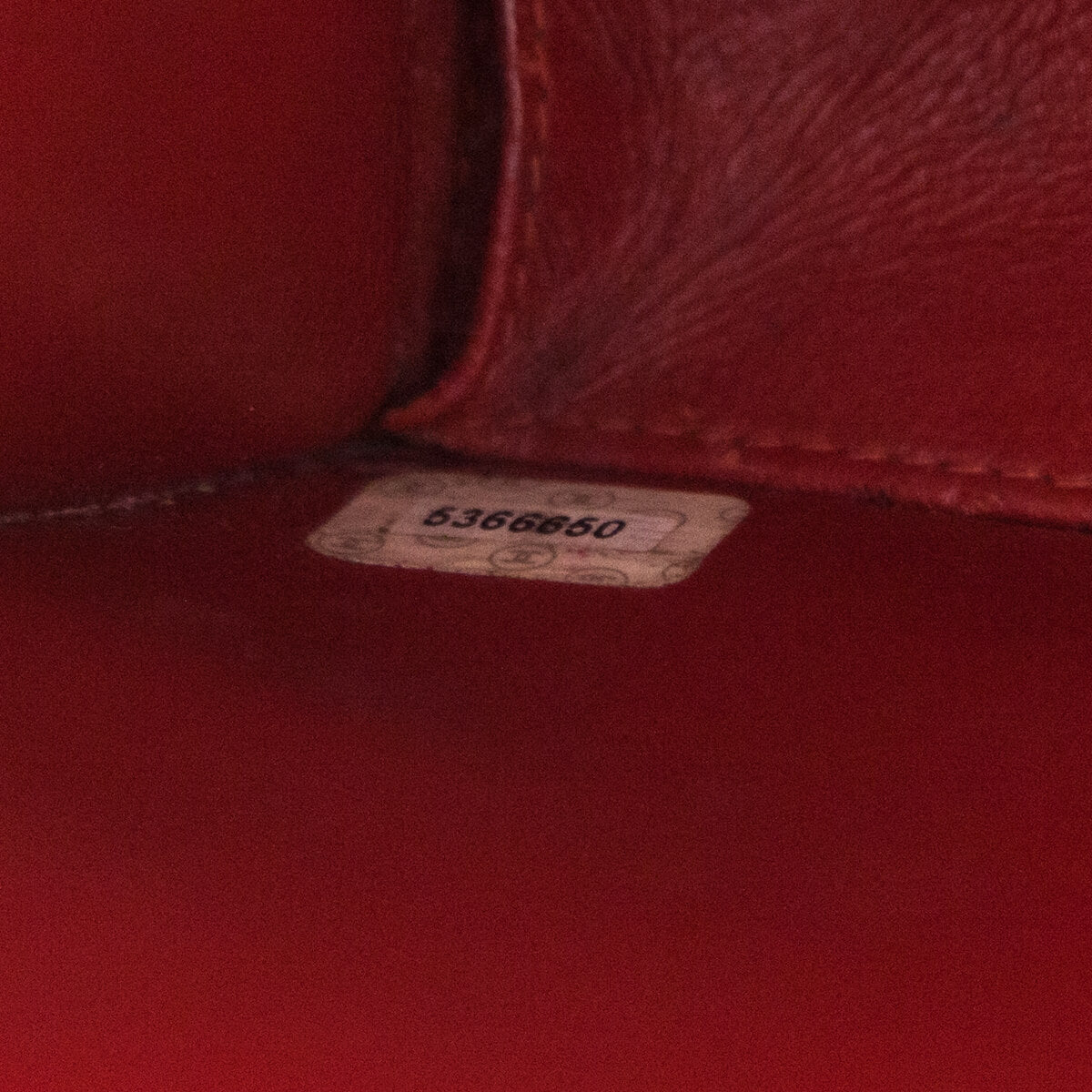 Chanel Red Caviar Top Handle Envelope Flap Bag