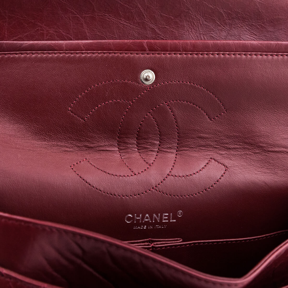 Chanel Red Quilted Aged Calfskin 2.55 Reissue 226 Flap Bag - Love that Bag etc - Preowned Authentic Designer Handbags & Preloved Fashions