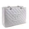 Chanel White Caviar Quilted Grand Shopping Tote - Love that Bag etc - Preowned Authentic Designer Handbags & Preloved Fashions