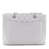 Chanel White Caviar Quilted Grand Shopping Tote - Love that Bag etc - Preowned Authentic Designer Handbags & Preloved Fashions