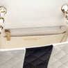 Chanel White & Black Lambskin Quilted Mini Square Flap Bag - Love that Bag etc - Preowned Authentic Designer Handbags & Preloved Fashions