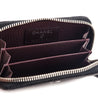 Chanel Black Quilted Lambskin Zip Around Coin Purse Wallet - Love that Bag etc - Preowned Authentic Designer Handbags & Preloved Fashions