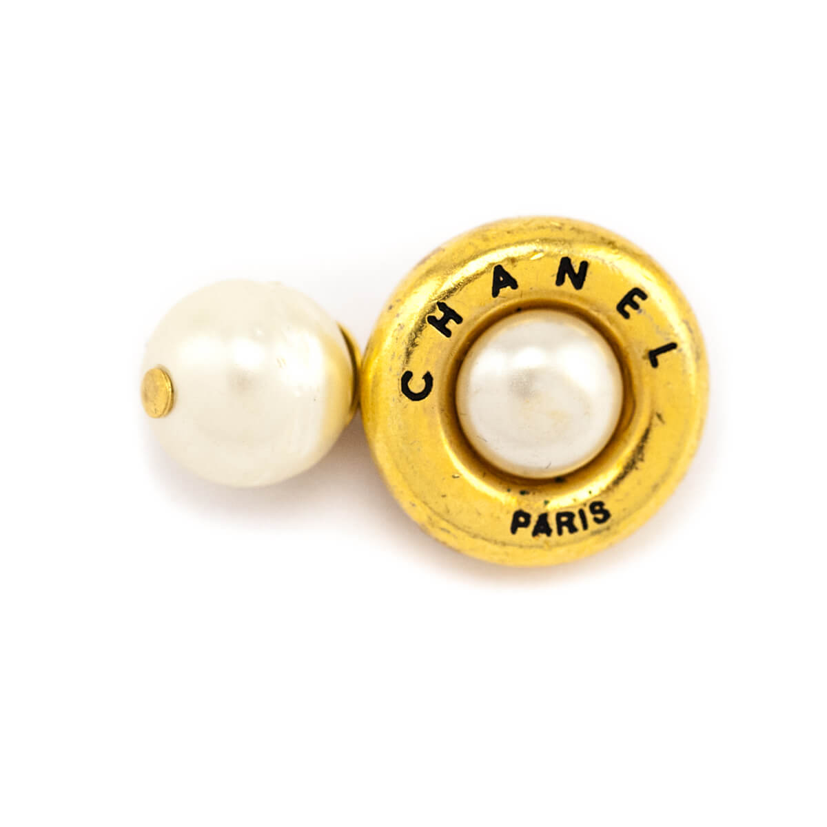 Chanel Pearl Vintage Cuff Links - Love that Bag etc - Preowned Authentic Designer Handbags & Preloved Fashions
