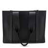 Chloe Black Calfskin Medium Woody Tote - Love that Bag etc - Preowned Authentic Designer Handbags & Preloved Fashions