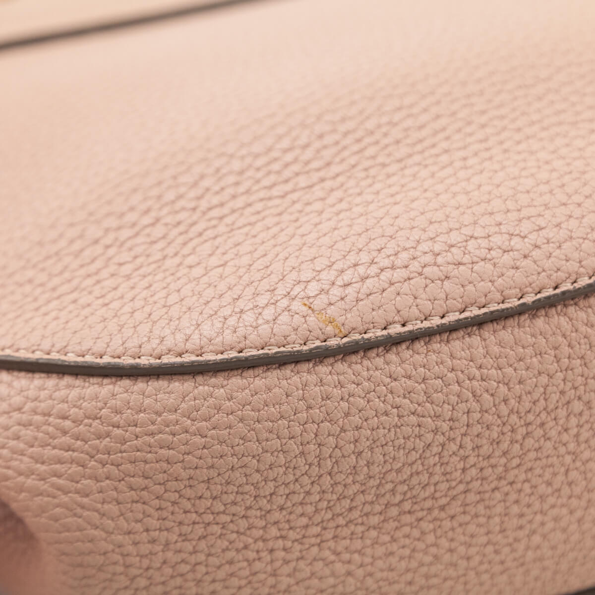 Chloe Nude Grained Lambskin Medium Drew Bag - Love that Bag etc - Preowned Authentic Designer Handbags & Preloved Fashions