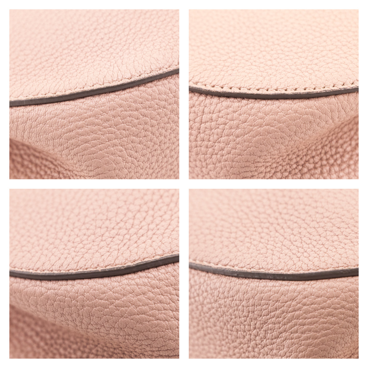 Chloe Nude Grained Lambskin Medium Drew Bag - Love that Bag etc - Preowned Authentic Designer Handbags & Preloved Fashions