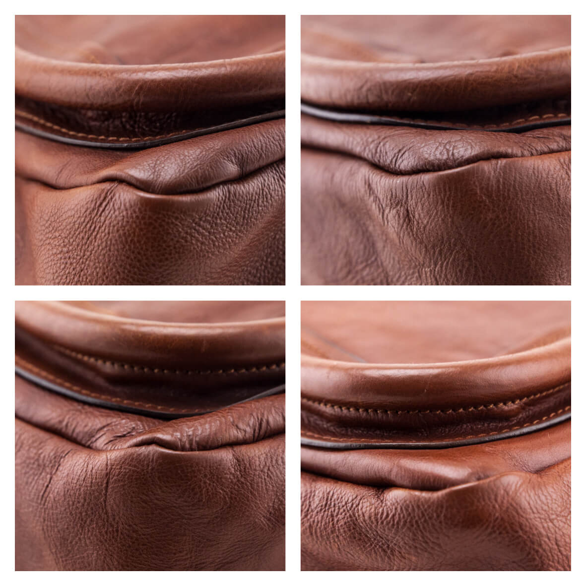 Chloe Red Brown Calfskin Medium Paraty Bag