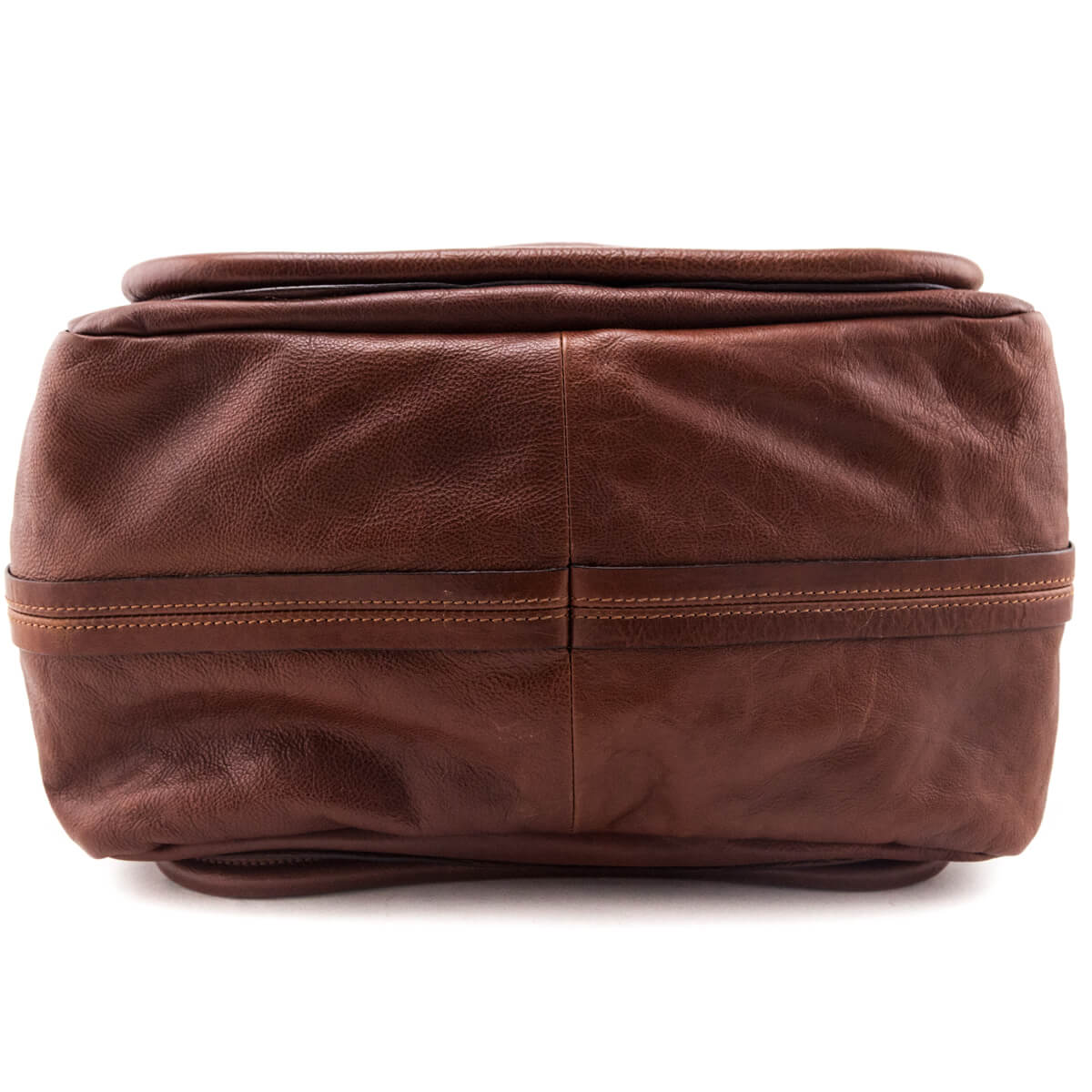 Chloe Red Brown Calfskin Medium Paraty Bag