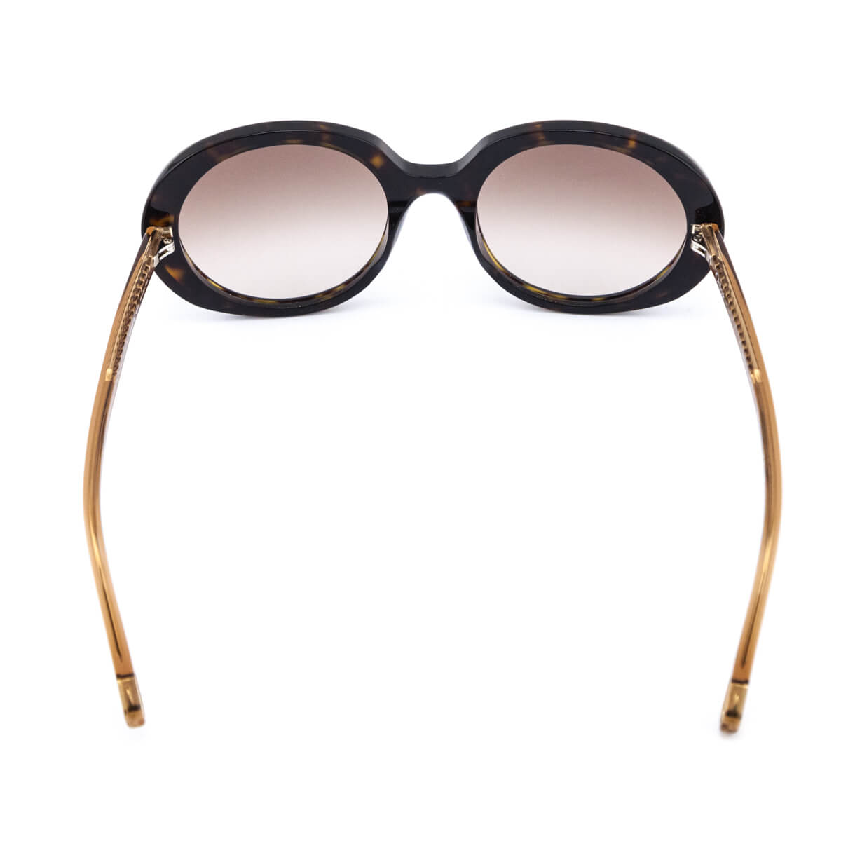 Chloe Tortoise Oversized Round Sunglasses - Love that Bag etc - Preowned Authentic Designer Handbags & Preloved Fashions