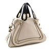 Chloe White & Black Calfskin Medium Paraty Bag - Love that Bag etc - Preowned Authentic Designer Handbags & Preloved Fashions