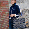 Dior Navy and Cream Oblique Large Book Tote - Love that Bag etc - Preowned Authentic Designer Handbags & Preloved Fashions