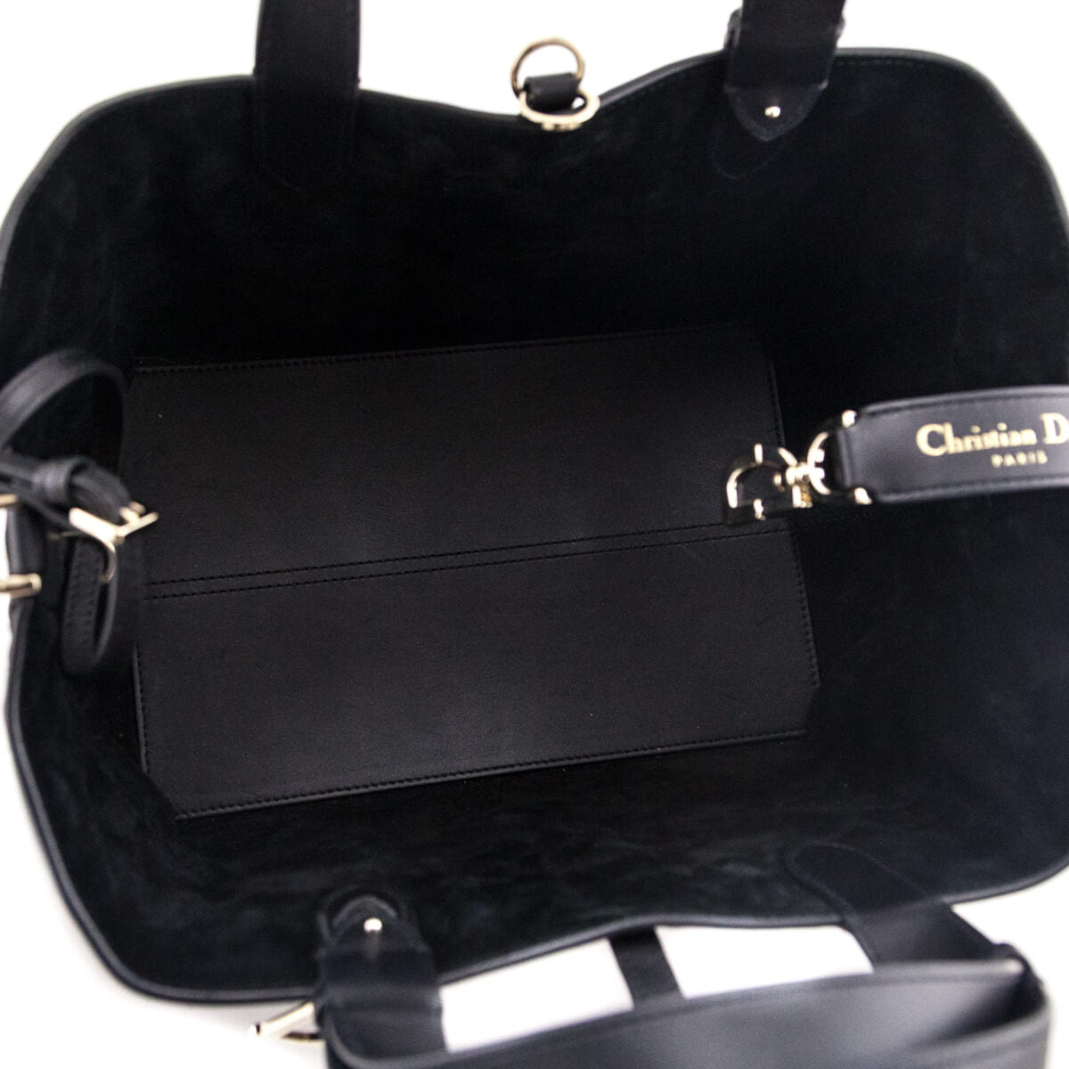 Dior Black Calfskin Macrocannage Medium Toujours - Love that Bag etc - Preowned Authentic Designer Handbags & Preloved Fashions