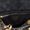 Dior Black Calfskin Studded Cannage Medium Supple Lady Dior - Love that Bag etc - Preowned Authentic Designer Handbags & Preloved Fashions