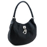 Dior Black Canvas Diorissimo Lovely Large Hobo - Love that Bag etc - Preowned Authentic Designer Handbags & Preloved Fashions